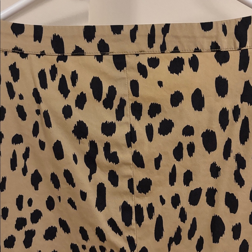 Chico's Tan and Black Long Sleeve Dress - Picture 6 of 8
